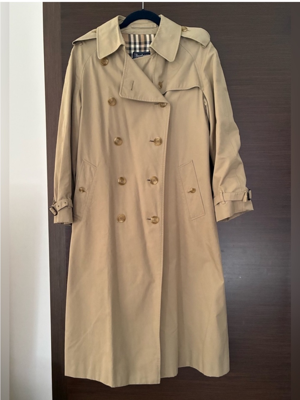 Vintage Burberrys Trench Coat Long Size 2